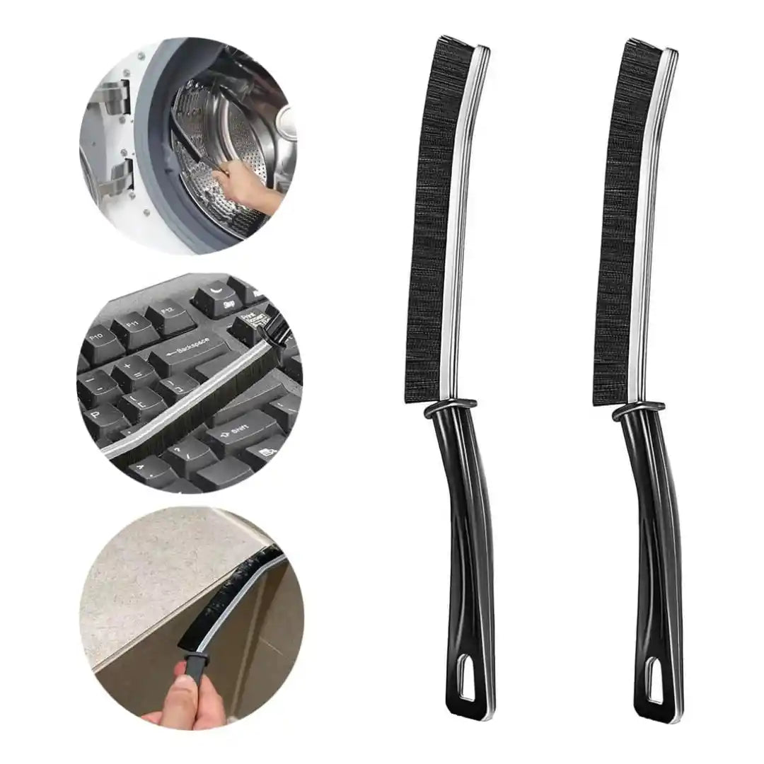 2-Piece Long Gap Cleaning Brush – Slim Crevice Cleaning Brush for Kitchen & Home
