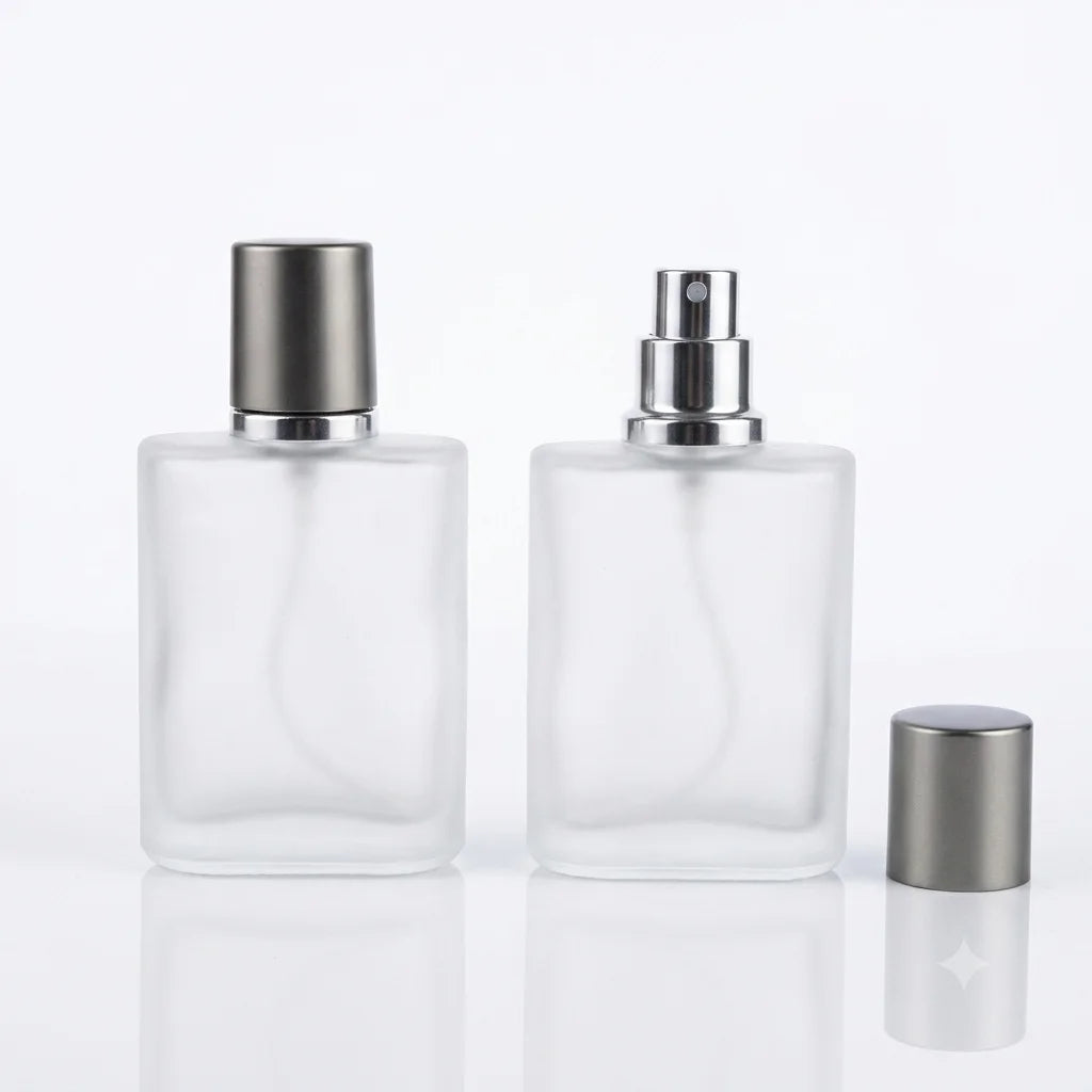 30ml Frosted Glass Empty Perfume Spray Bottle – Refillable Atomizer (1 Piece)