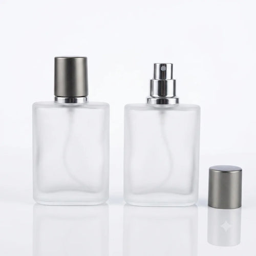 30ml Frosted Glass Empty Perfume Spray Bottle – Refillable Atomizer (1 Piece)