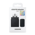 45W USB-C PD Fast Charging Power Adapter – UK 3-Pin Wall Charger