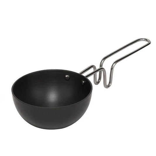 Hard Anodized Tadka Pan 11cm with Silver Handle