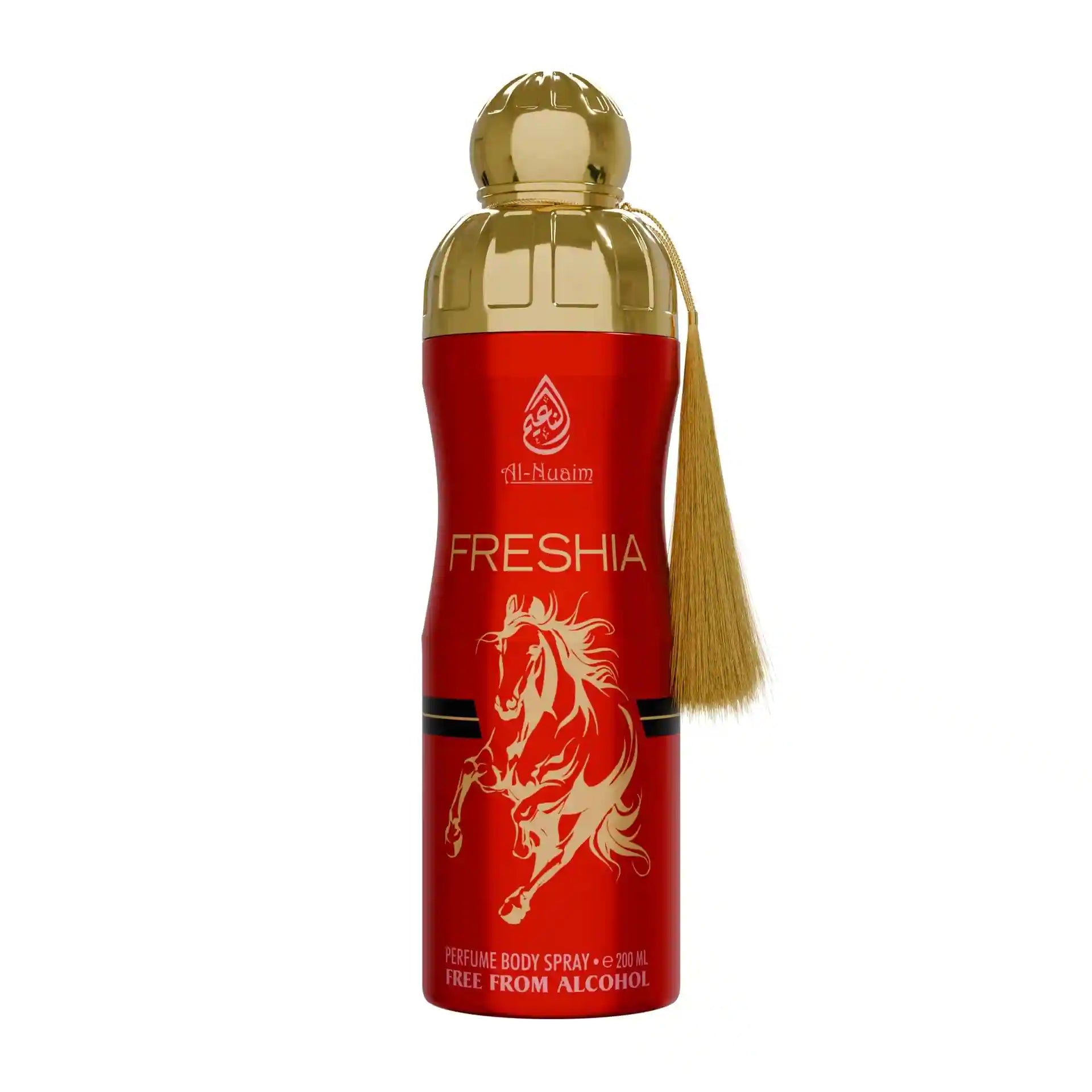 Al Nuaim Freshia Perfume Body Spray 200ml Free from Alcohol 