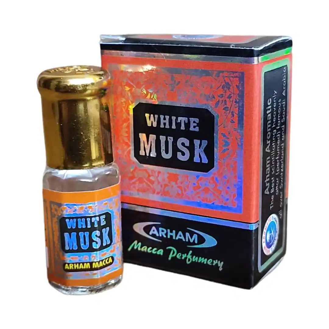 Arham Macca Perfumery White Musk 3ml Attar