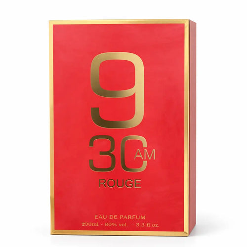 9 30 AM Rouge Eau de Parfum – Sophisticated & Bold Long-Lasting Fragrance (100ml)