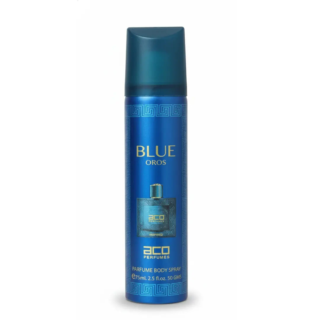 Blue Body Rse ACO Blue Oros – Inspired Fresh & Aquatic Perfume Body Spray (75ml ...
