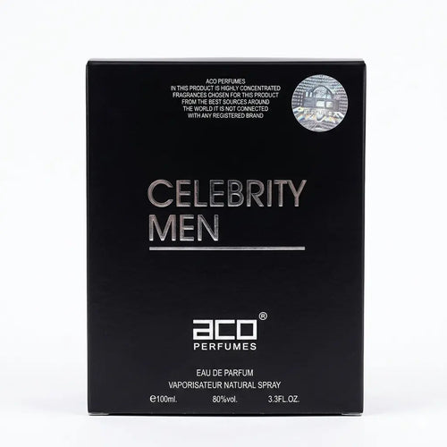 ACO Perfumes Celebrity Men Eau De Parfum – 100ml (3.3 fl. oz.)