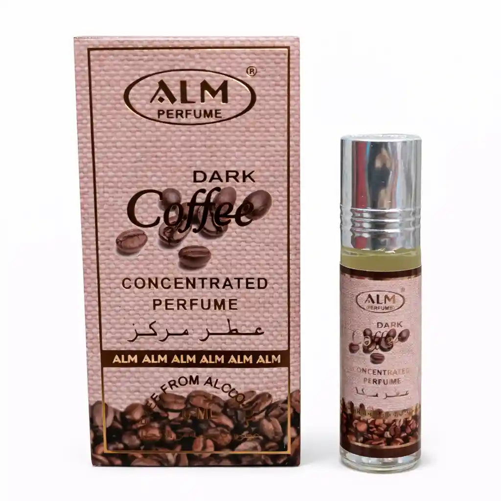 ALM Dark Coffee Concentrated Perfume – Rich Coffee Gourmand Long-Lasting (6ml)