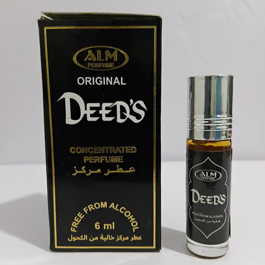 ALM Perfumes Deed’s 6ml Attar – Black