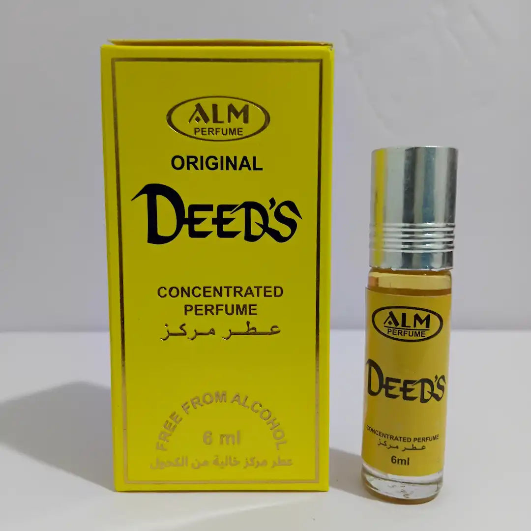 ALM Perfumes Deed’s 6ml Attar – Yellow