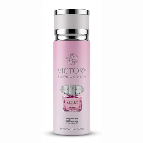 Aco Perfumes Victory Glowing Crystal Perfumed Body Spray 200ml