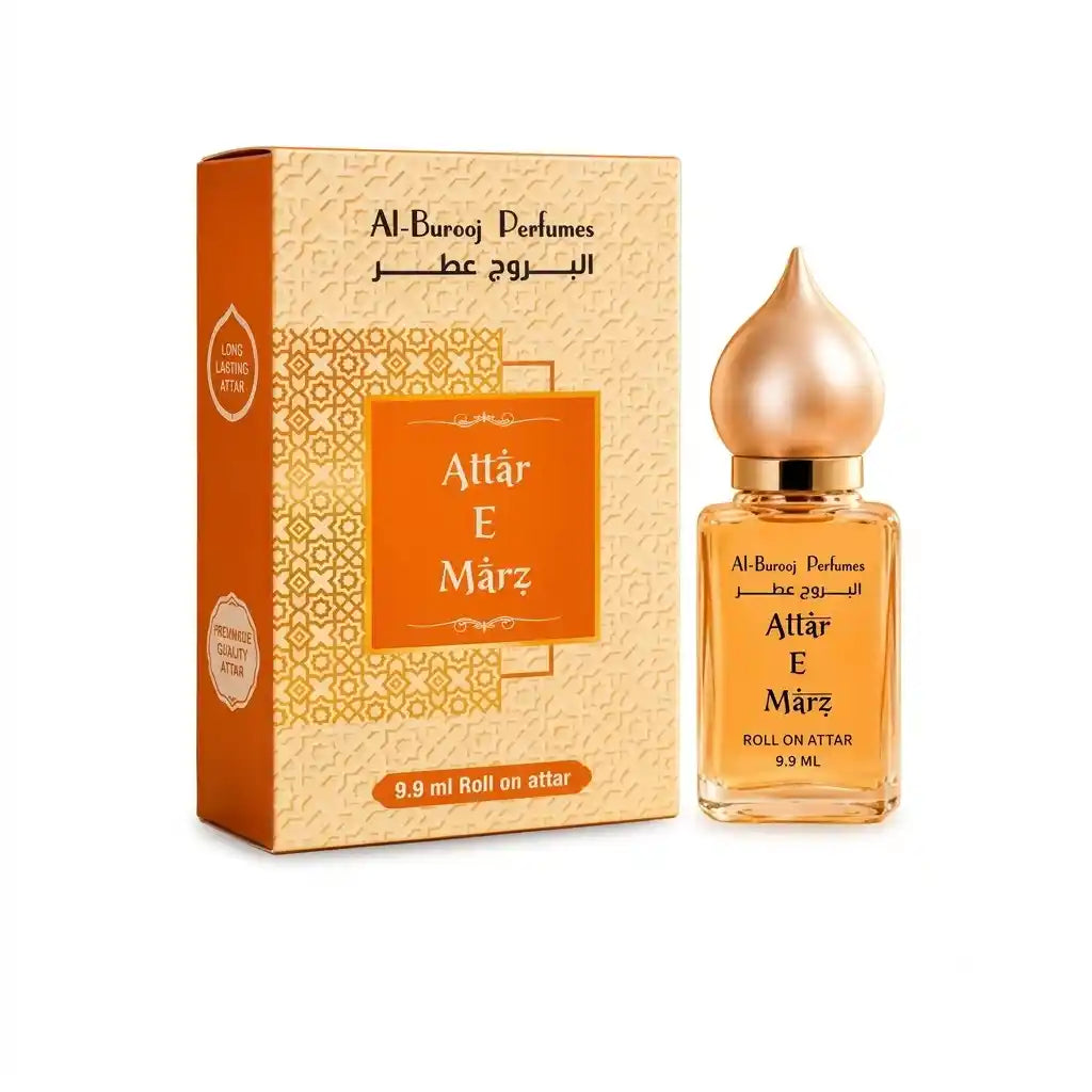 Al-Burooj Attar E Marz Roll-On Attar – 9.9ml