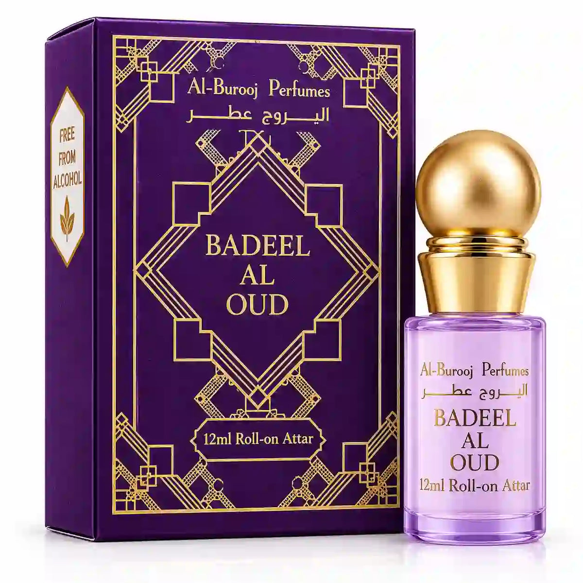 Al-Burooj Badeel Al Oud Roll-On Attar – 12ml