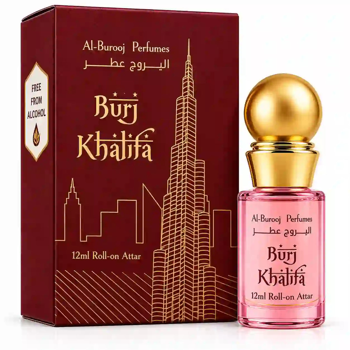 Al-Burooj Burj Khalifa Roll-On Attar – 12ml