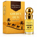 Al-Burooj Golden Oud Roll-On Attar – 12ml