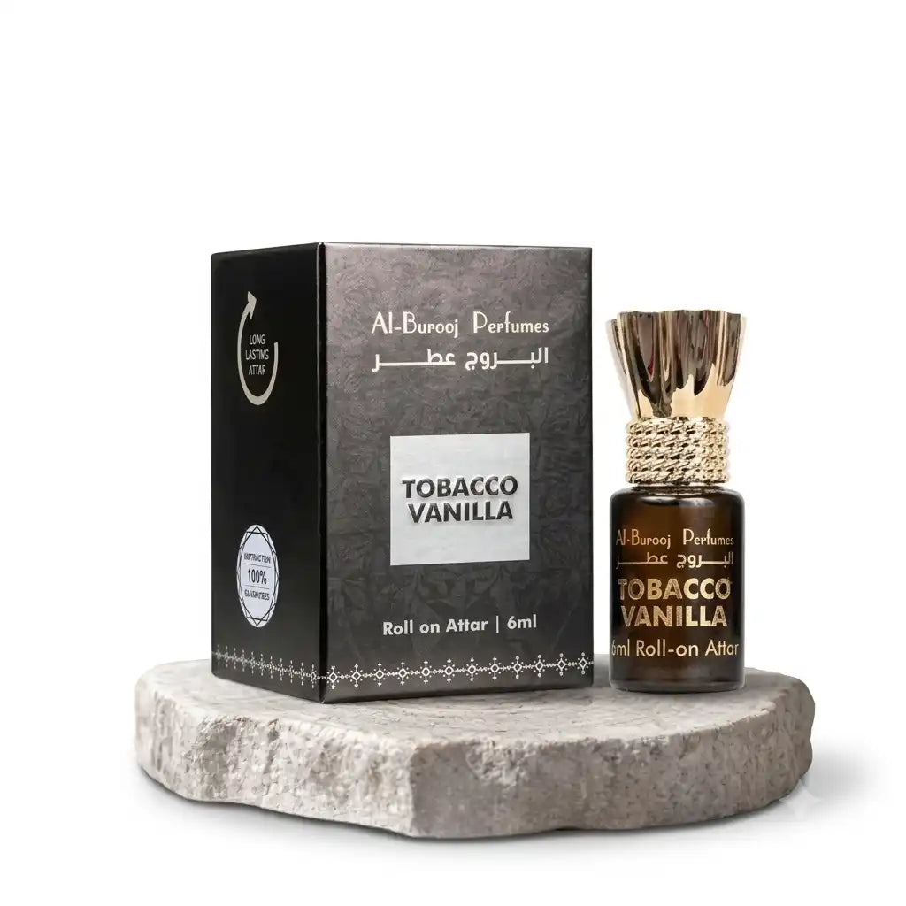 Al-Burooj Perfumes Tobacco Vanilla Roll-On Attar – 6ml