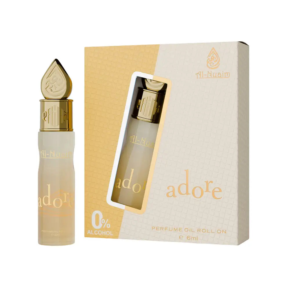 Al-Nuaim Adore Perfume Oil Roll-On | 0% Alcohol Attar (6ml)