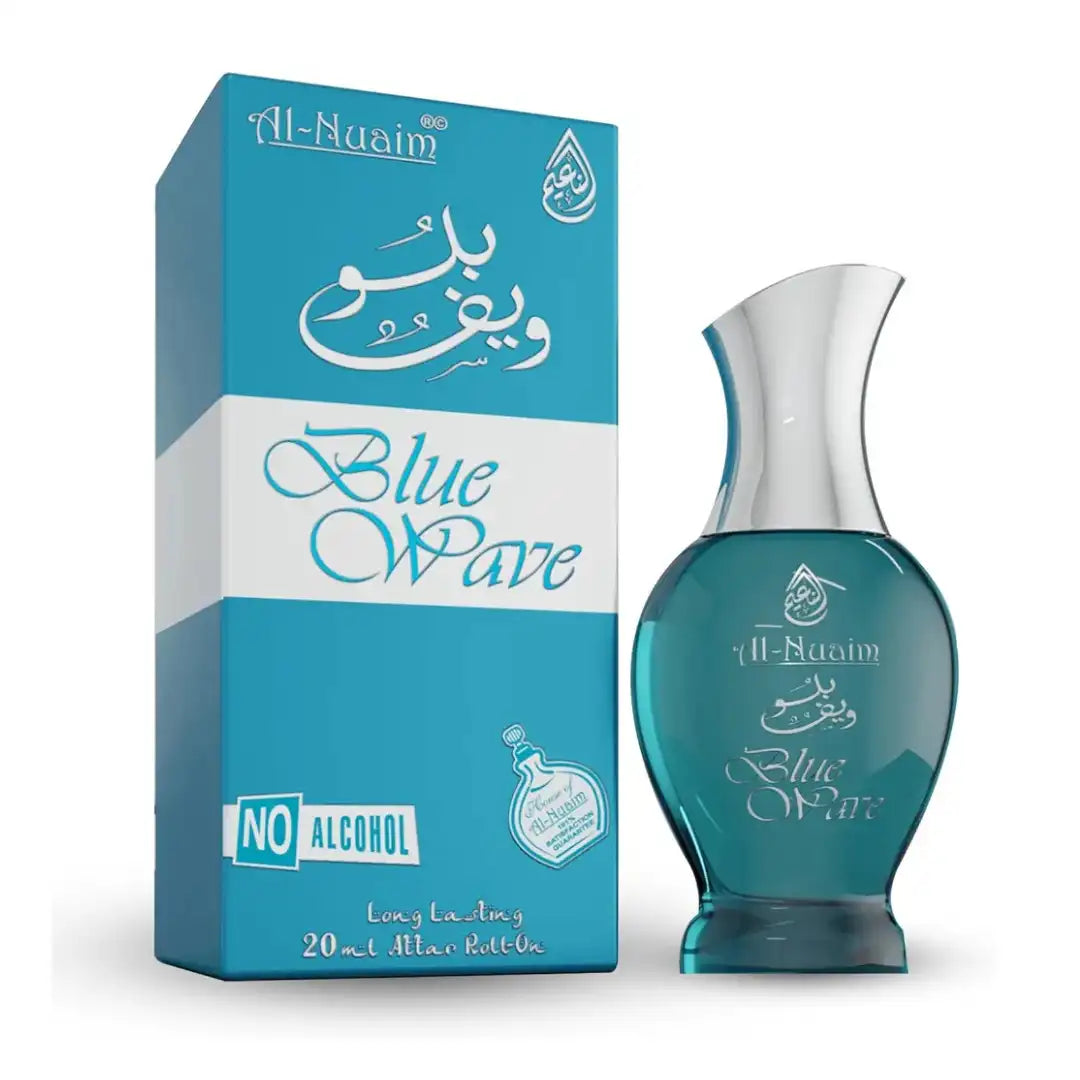 ​Al-Nuaim Blue Wave Perfume Oil | 20ml Alcohol-Free Concentrated Attar