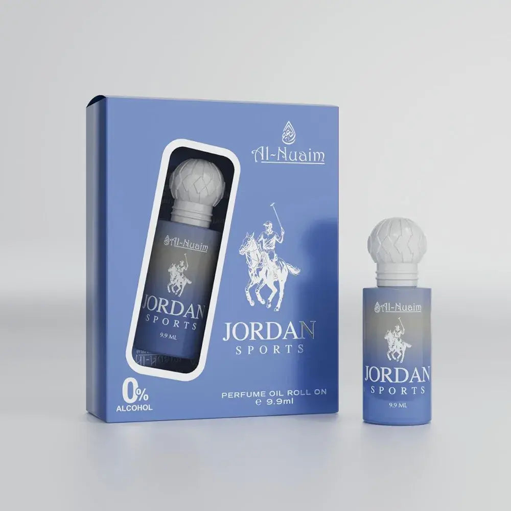Al-Nuaim Jordan Sports Perfume Oil Roll-On – 9.9ml
