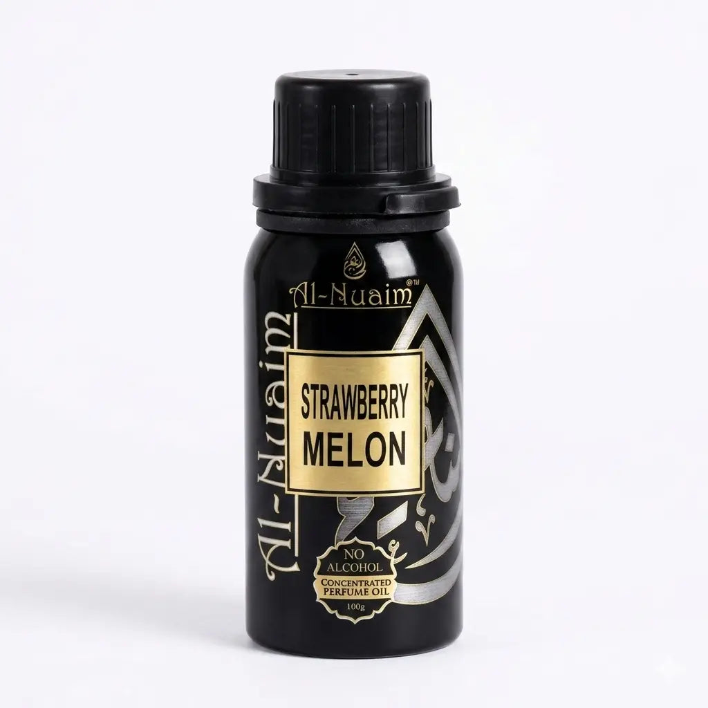 Al-Nuaim Strawberry Melon Concentrated Perfume Oil | 100g | Alcohol-Free Attar | Unisex