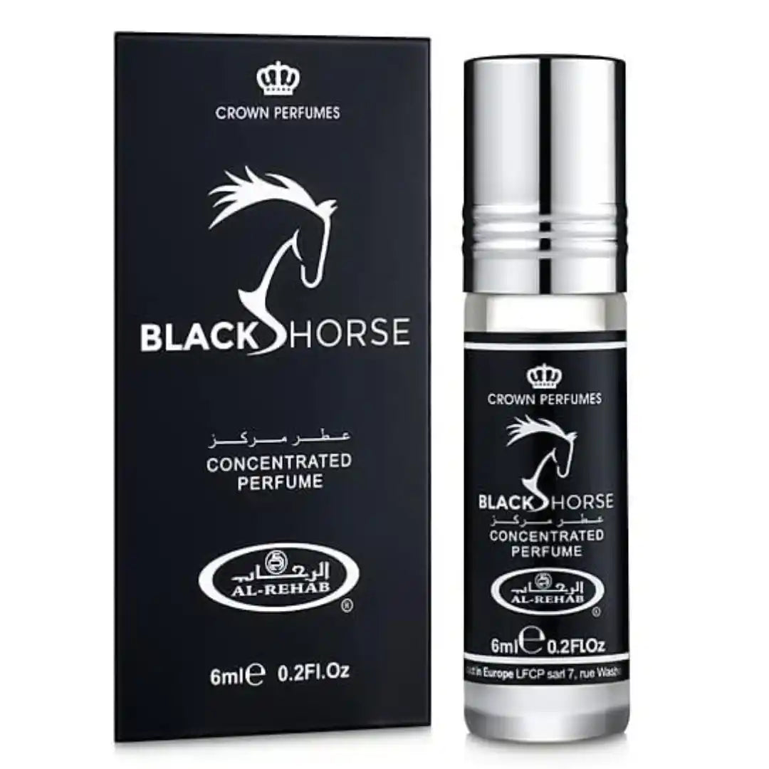 Al-Rehab Black Horse Attar 6ml