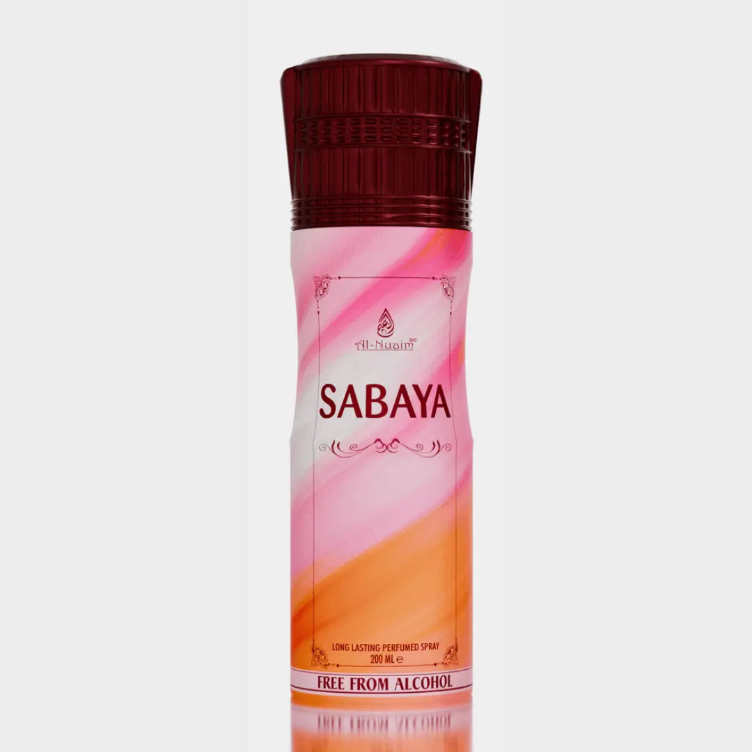 Al Nuaim Sabaya Perfumed Body Spray 200ML – Alcohol-Free Long Lasting Fragrance