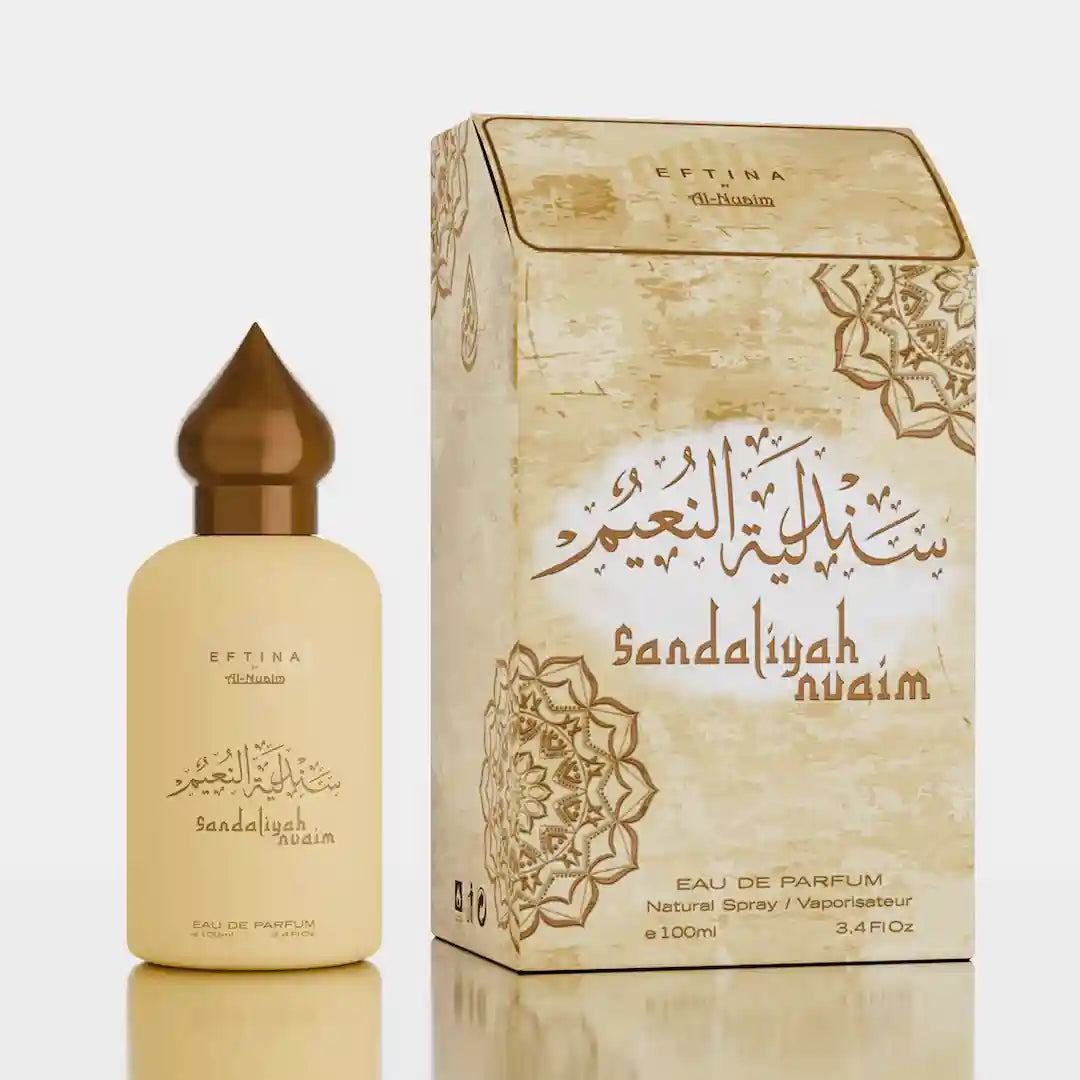 Al Nuaim Sandaliyah Nuaim 100ml Eau De Parfum – Oriental Woody Long-Lasting Perfume