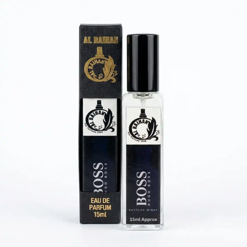 Al Raihan Bottled Night Eau De Parfum (15ml) — Inspired by Boss Bottled Night