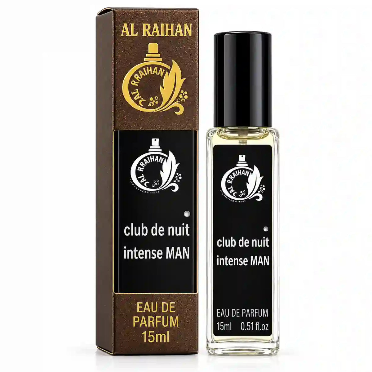 Al Raihan Club de Nuit Intense Man Eau de Parfum 15ml – Bold Woody Fragrance