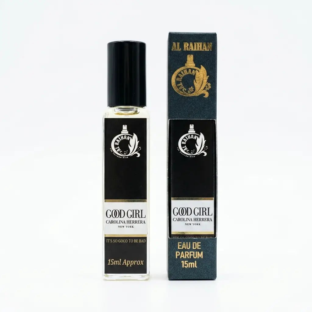 Al Raihan Good Girl Eau de Parfum – Amber Floral Gourmand Fragrance, 15ml