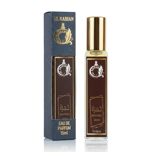 Al Raihan Khamrah Qahwa Eau De Parfum 15ml | Warm Gourmand Coffee Perfume
