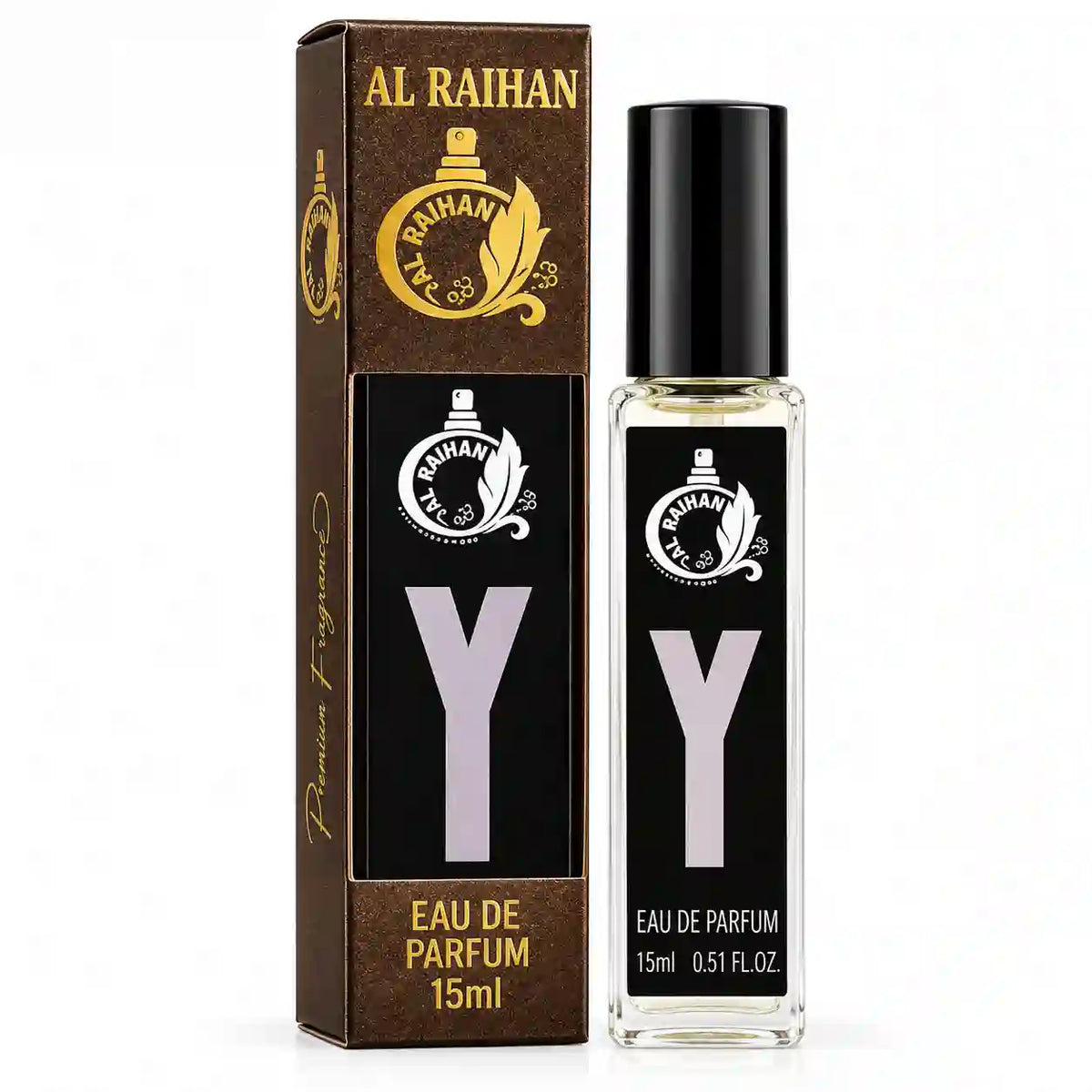 Al Raihan Y Eau de Parfum 15ml – Elegant Fragrance for Everyday Wear