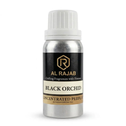 Al Rajab Black Orchid Concentrated Perfume Oil | 100g Pure Attar | Crafted in UAE