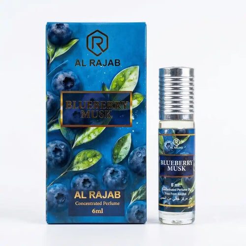 Al Rajab Blueberry Musk Concentrated Perfume Oil – 6ml
