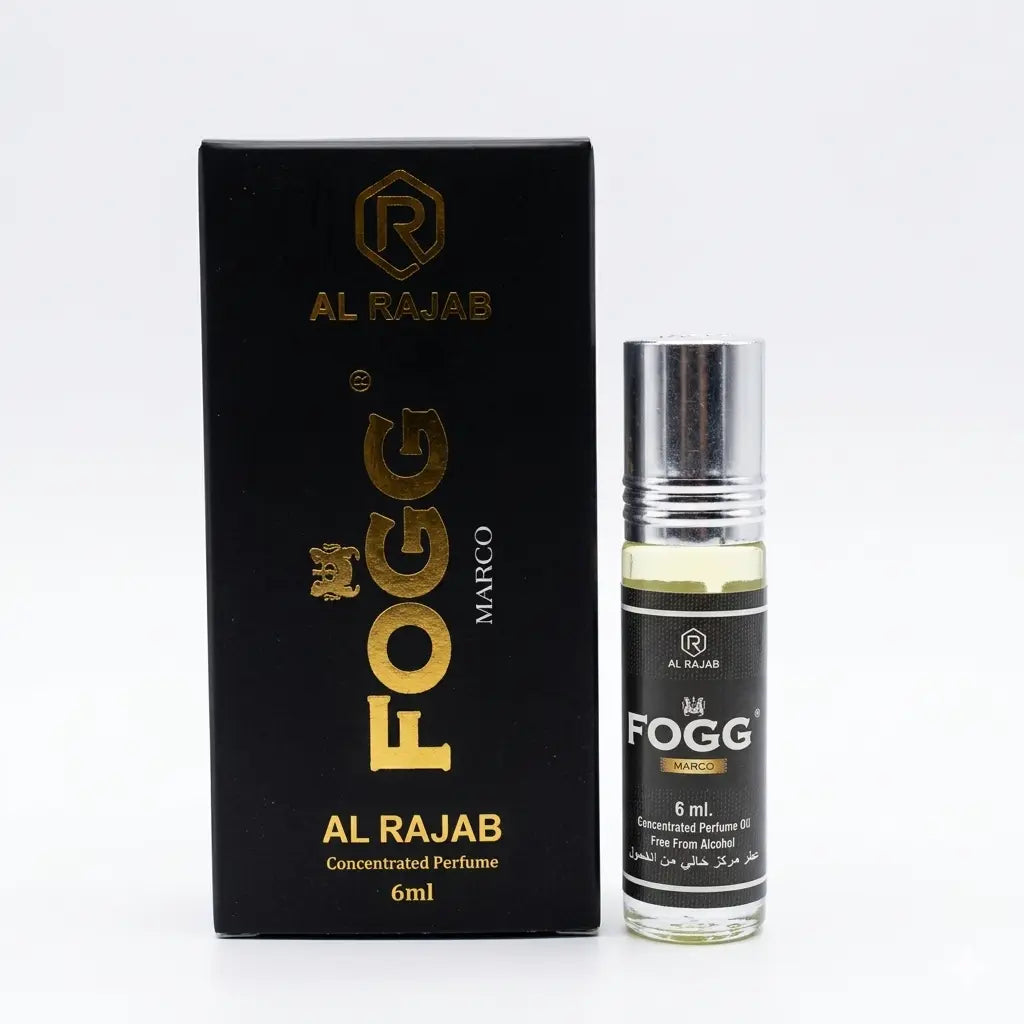 Al Rajab Fogg Marco Perfume Oil | 6ml Alcohol-Free Concentrated Attar