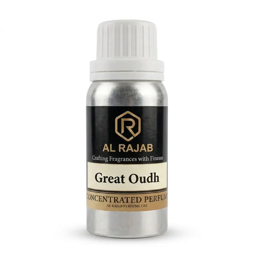 Al Rajab Great Oudh Concentrated Perfume Oil | 100g Pure Attar | Alcohol-Free
