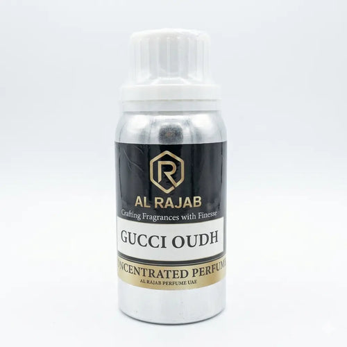 ​Al Rajab Gucci Oudh Concentrated Perfume Oil | 100g Premium Bulk Attar