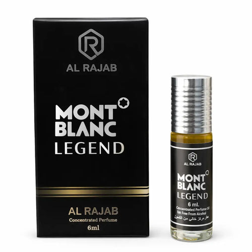 Al Rajab Mont Blanc Legend 6ml Attar – Alcohol Free Long Lasting Concentrated Perfume Oil