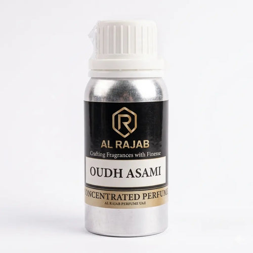 ​Al Rajab Oudh Asami Concentrated Perfume Oil | 100g Premium Bulk Attar