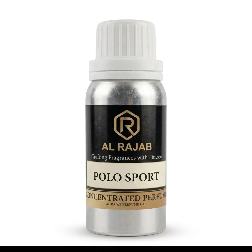 Al Rajab Polo Sport Concentrated Perfume Oil | 100g Pure Attar | Alcohol-Free