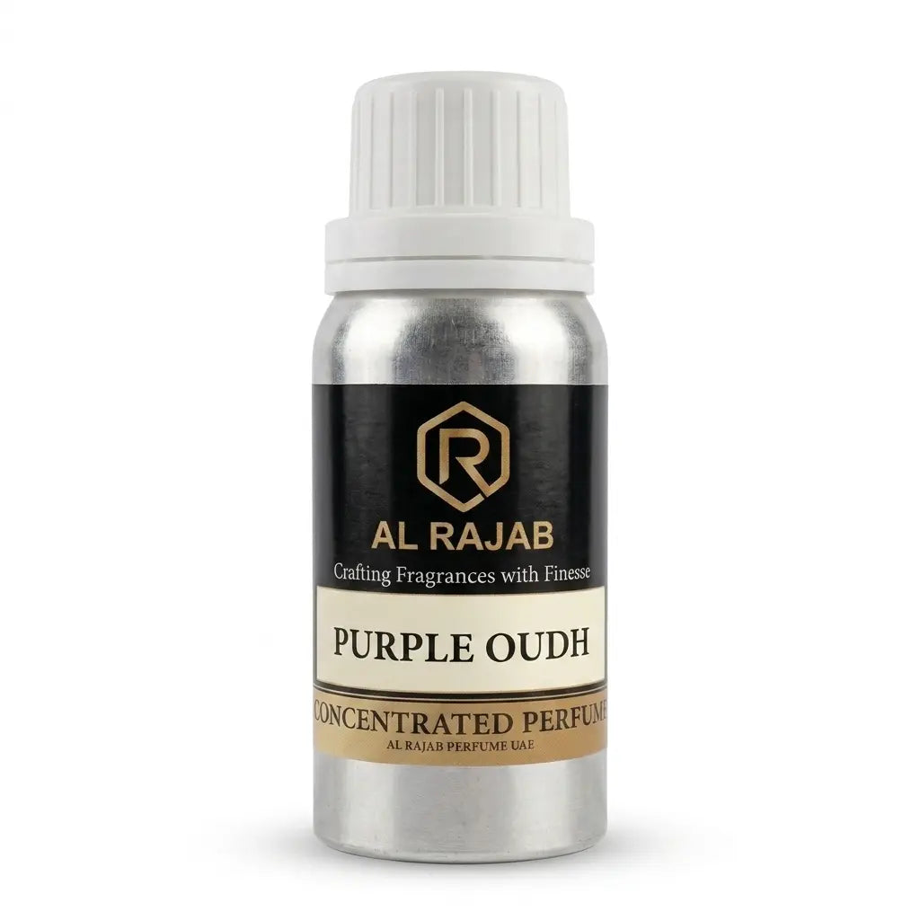 Al Rajab Purple Oudh Concentrated Perfume Oil | 100g Pure Attar | Alcohol-Free