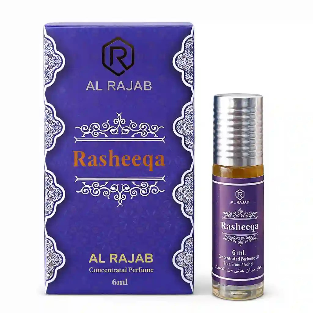 Al Rajab Rasheeqa 6ml Attar – Alcohol Free Long Lasting Concentrated Perfume Oil