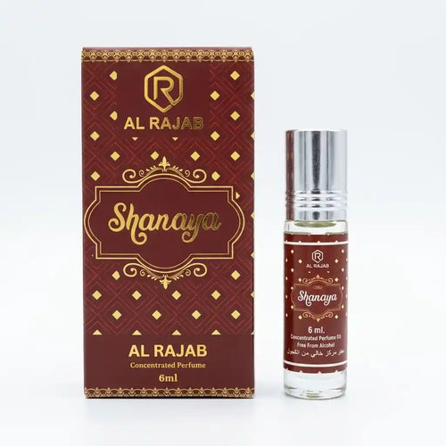 Al Rajab Shanaya Concentrated Perfume Oil 6ml | Alcohol-Free Roll-On Attar