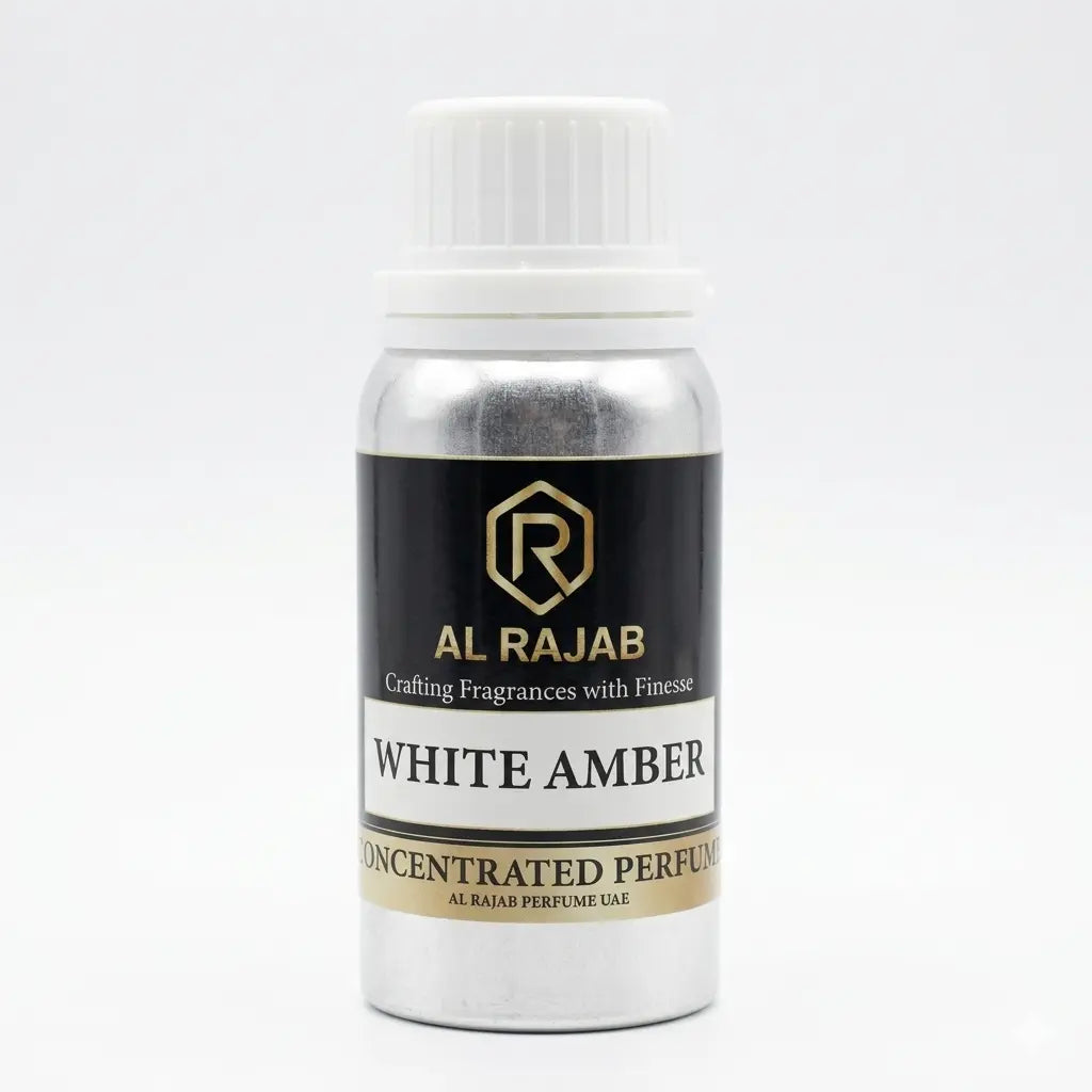 Al Rajab White Amber Concentrated Perfume Oil | 100g Premium Bulk Attar