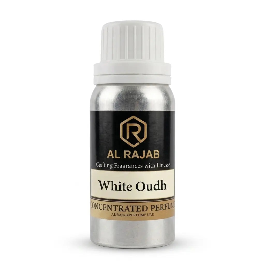 Al Rajab White Oudh Concentrated Perfume Oil | 100g Pure Attar | Alcohol-Free