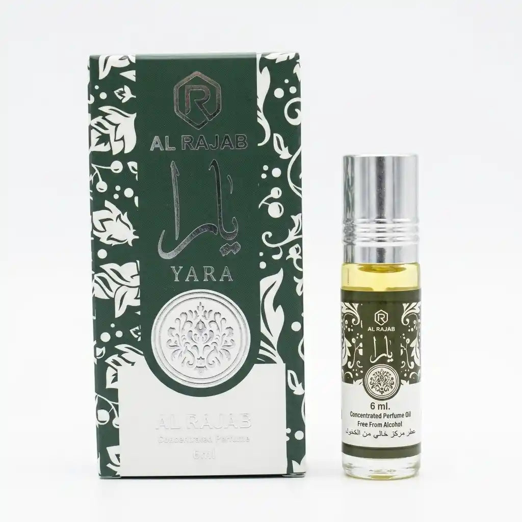 Al Rajab Yara Moi Concentrated Perfume Oil 6ml Attar | Alcohol-Free Long Lasting Roll-On for Women