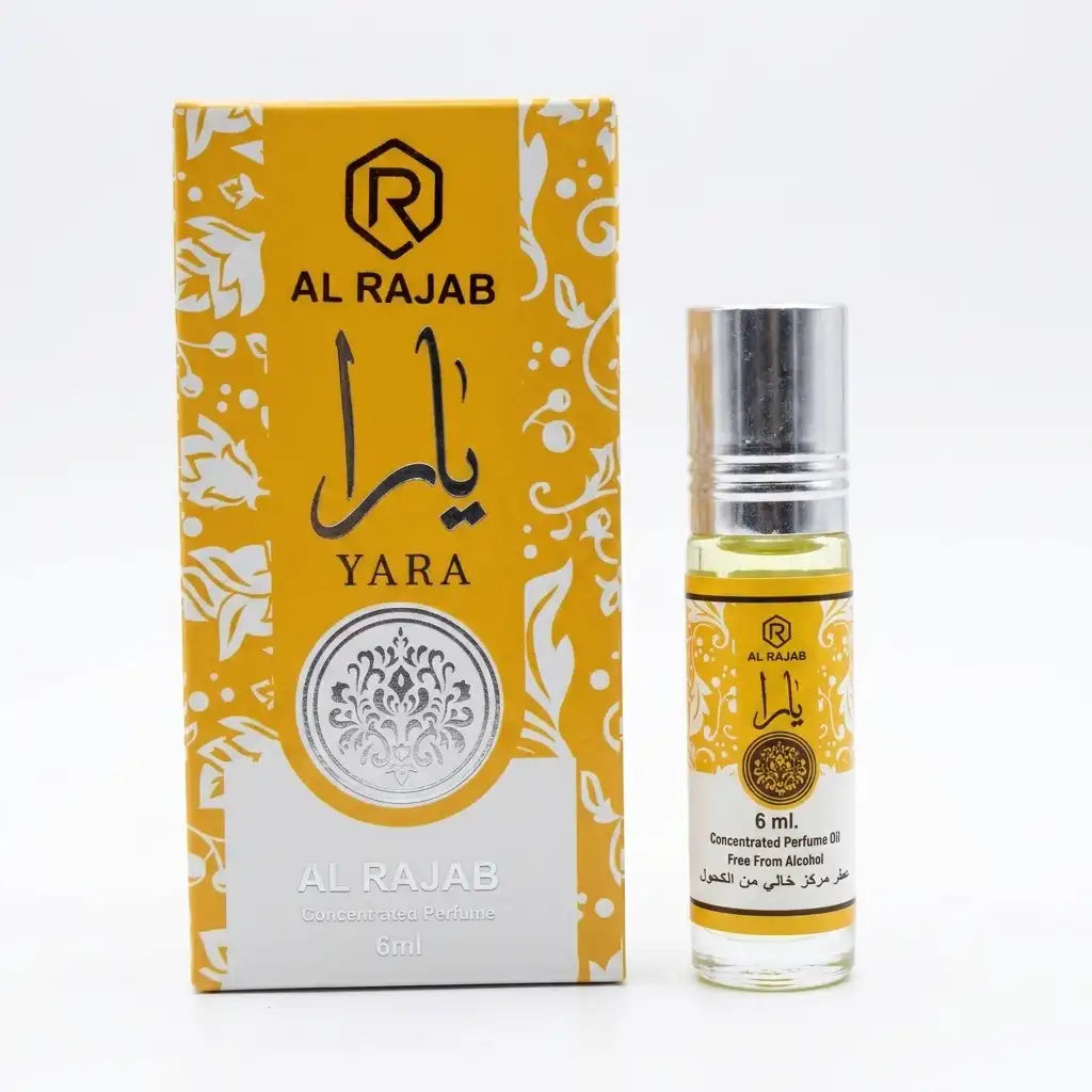 Al Rajab Yara Tous Concentrated Perfume Oil – Alcohol-Free Attar, 6ml Roll-On