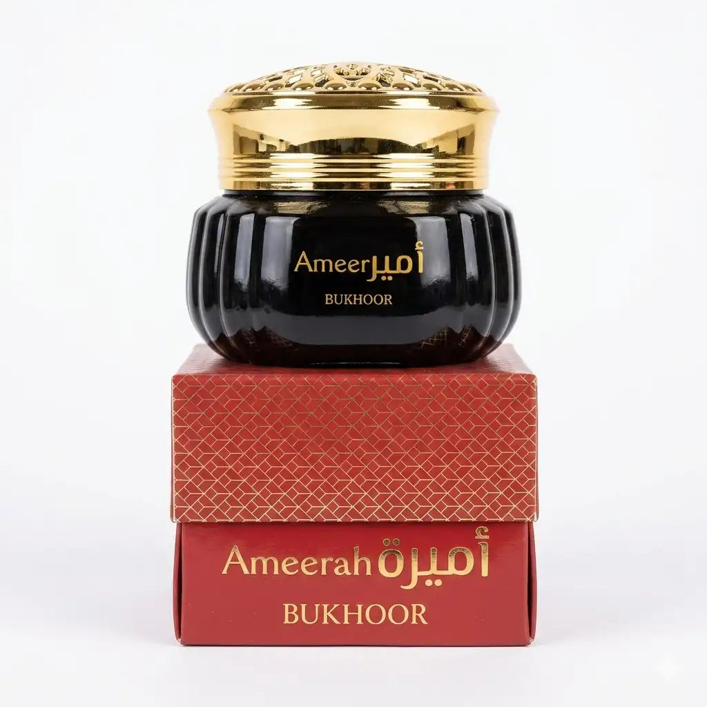Ameerah Premium Arabic Bukhoor Incense – 30g | Luxury Arabian Home Fragrance