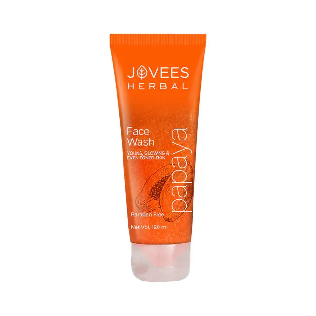 Jovees Herbal Face Wash - Papaya (120ml)