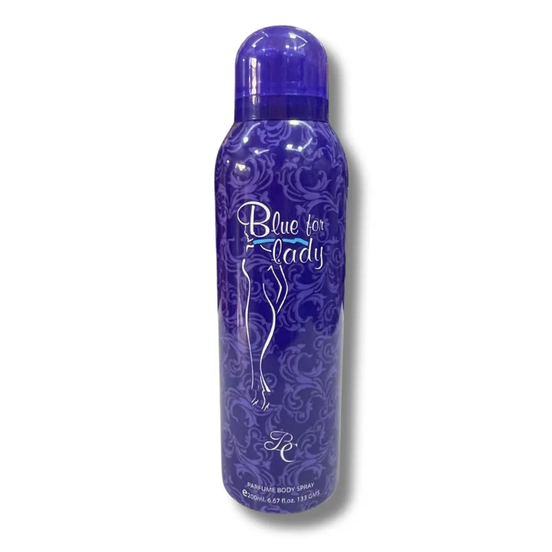 BN Perfumes Blue for Lady 200ml Body Spray – Fresh Floral & Fruity Fragrance for Women
