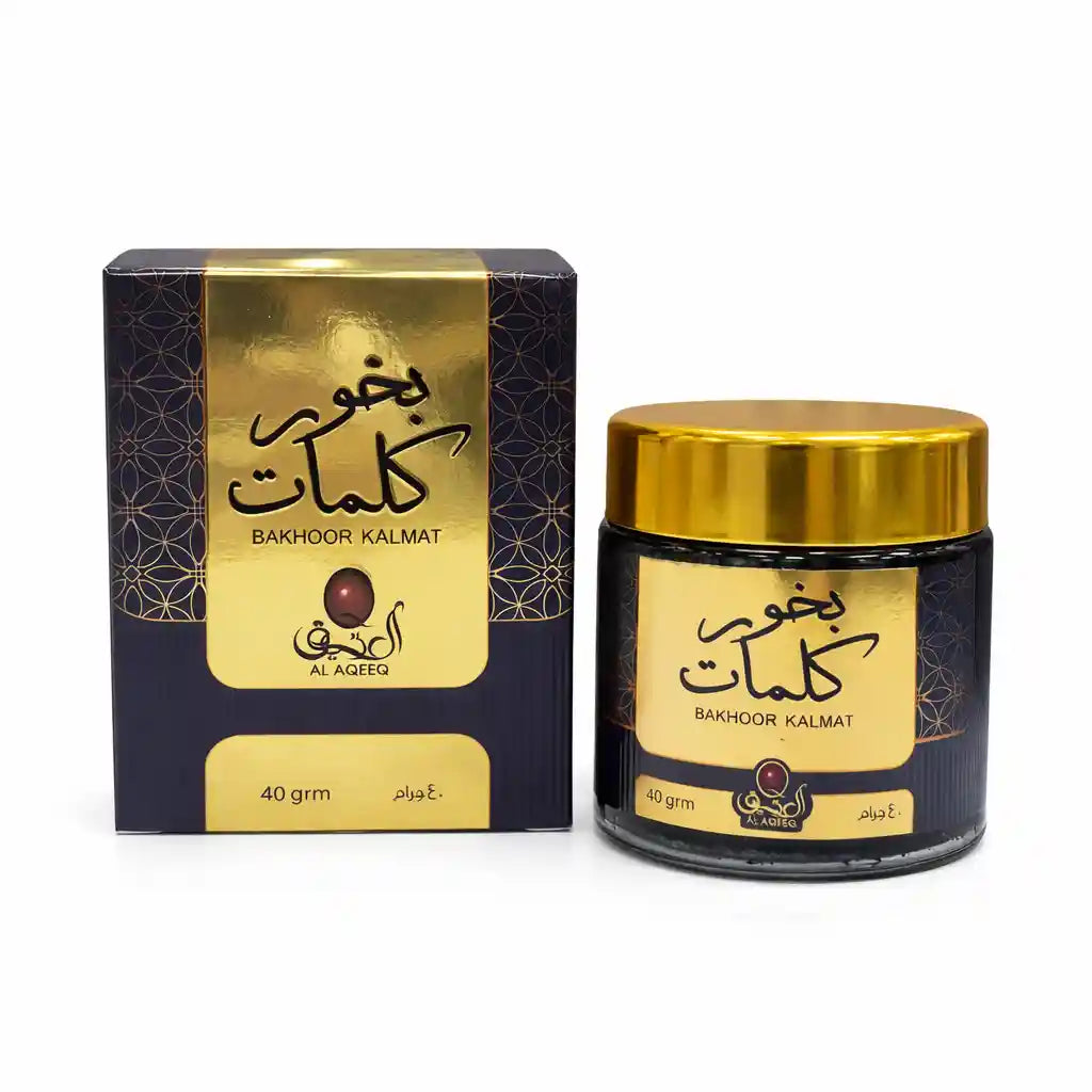 Bakhoor Kalmat 40g – Luxury Arabic Incense for Elegant Spaces